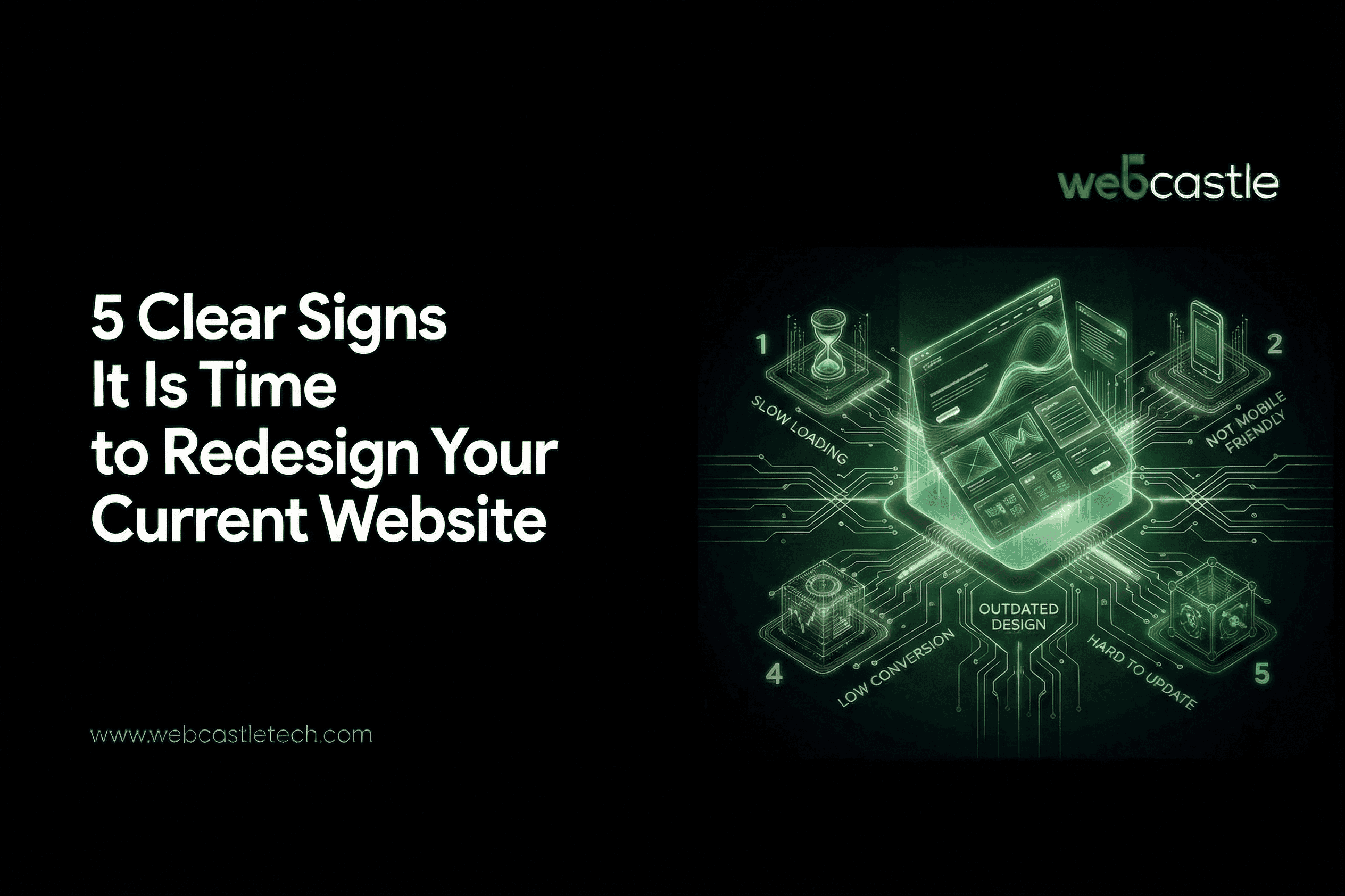 5 Clear Signs It Is Time to Redesign Your Current Website