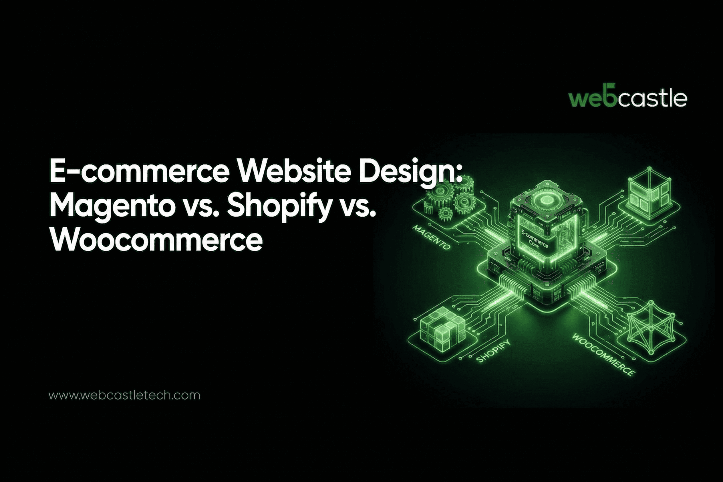 E-commerce Website Design: Magento vs. Shopify vs. WooCommerce