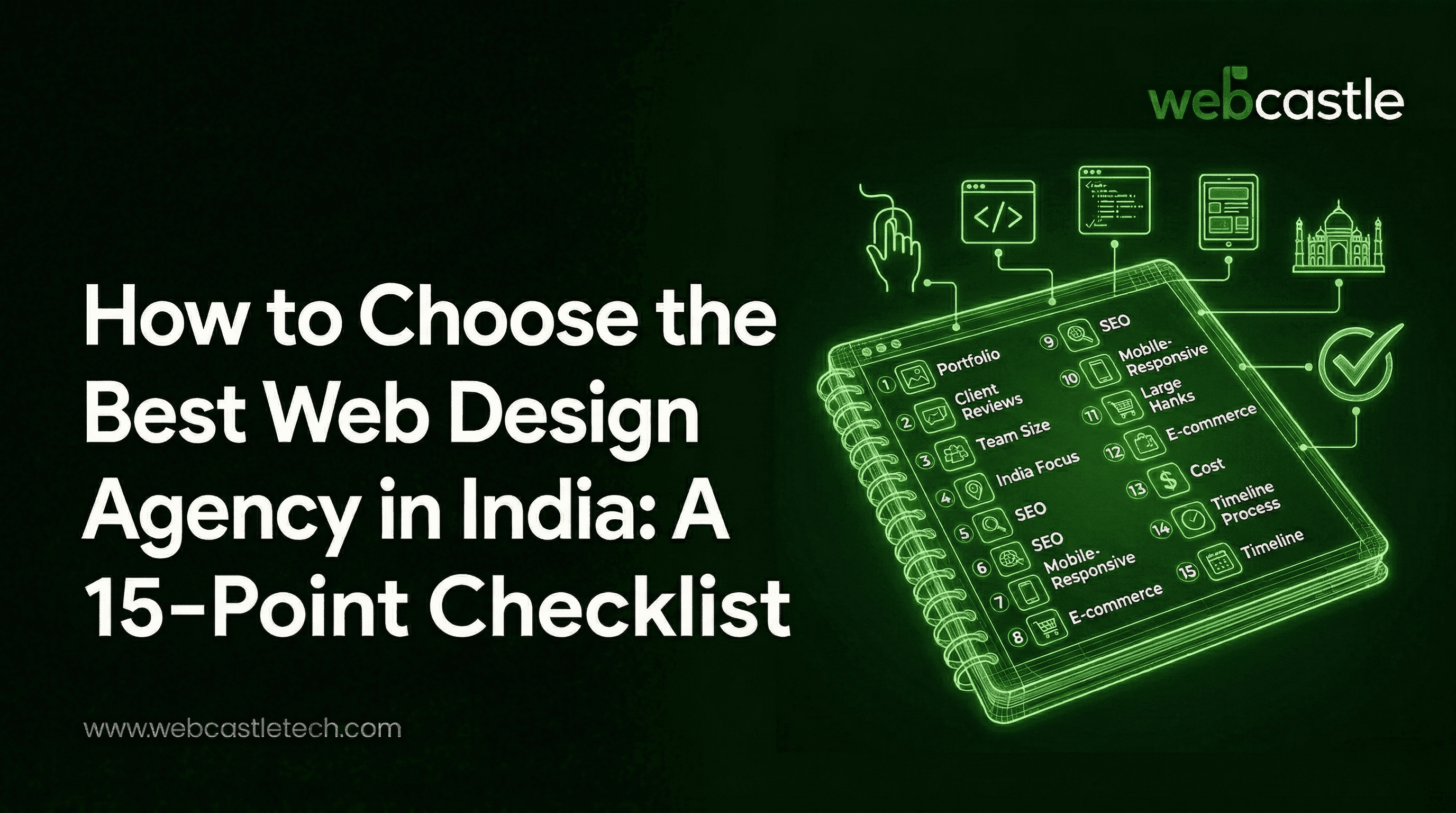 How to Choose the Best Web Design Agency in India: A 15‑Point Checklist