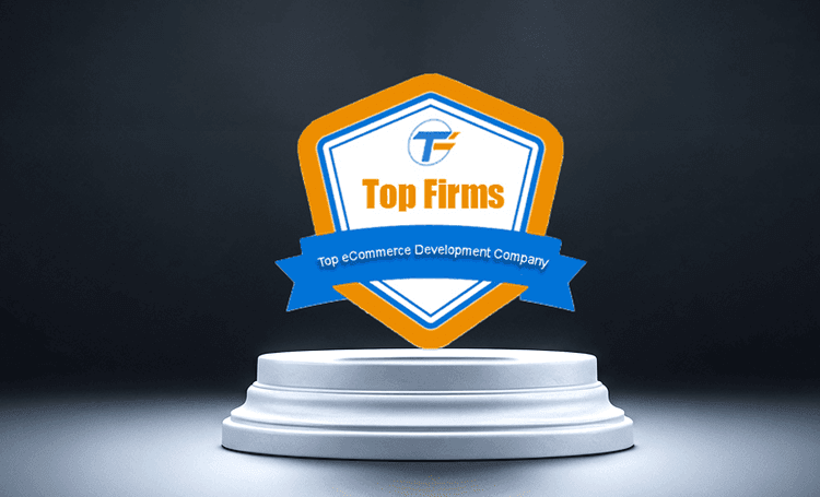 Top E-Commerce Development Company Award - "Topfirms"