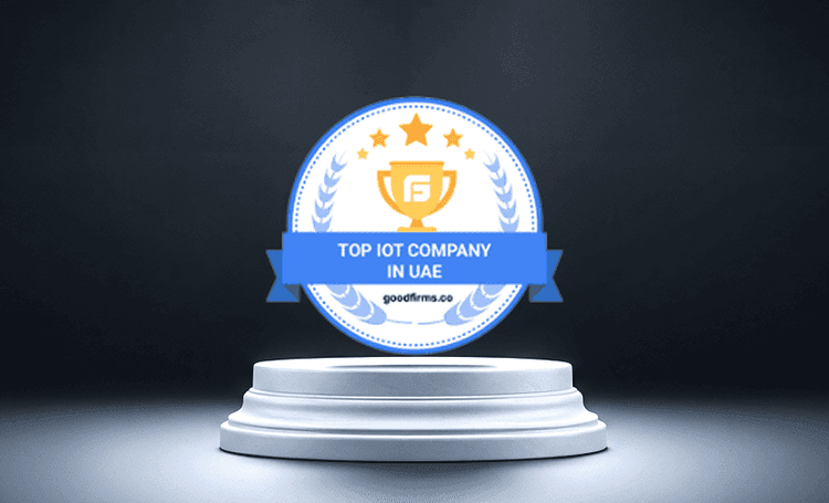 Top iOT Company in UAE Award - Goodfirms